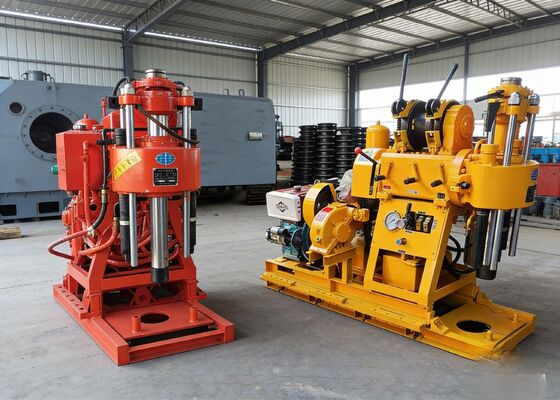 Hydraulic Rotary Geological Drilling Rig For Architecture/Soil Exploration/Waterwell
