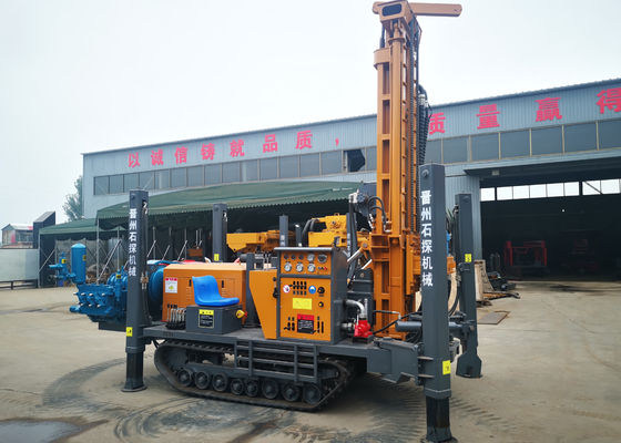 200 Meters Depth Pneumatic Water Borehole Drilling Machine With Large Power