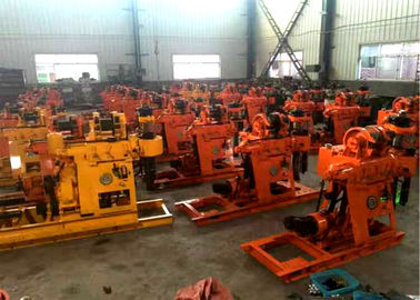 Mobile 100m Drill Rig Mining/Soil Sampling With Color Customised