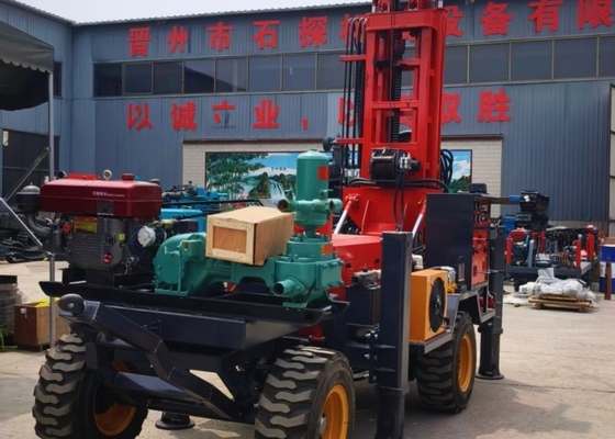 100/200/300 Meters Deep Rock Well Drilling Machine For African Water Borehole Projects