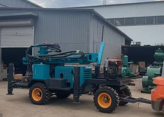 Pneumatic Deep Borehole Drilling Rig for Rocky Layers | ST 300 Model