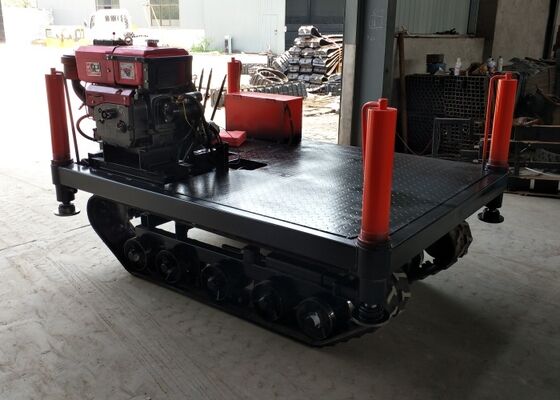 Easy Installation Compact Rubber Track Undercarriage With Low Ground Pressure