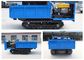 Blue Hydraulic Mini Track Transporter Diesel Tracked Vehicle Max Loading 2.0 Tons