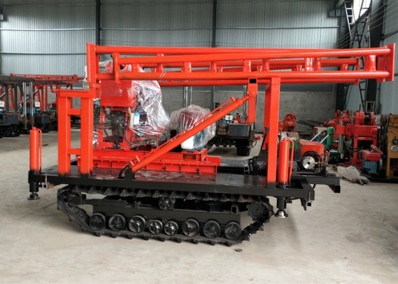 12 HP पावर पोर्टेबल गहरे पानी के कुएं ड्रिलिंग रिग रॉक परत के लिए खुदाई उपकरण