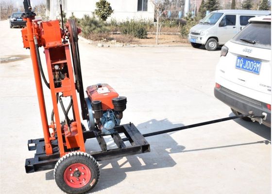 लघु नमूनाकरण हाइड्रोलिक 50m 5.7KW कोर ड्रिलिंग रिग ST 50