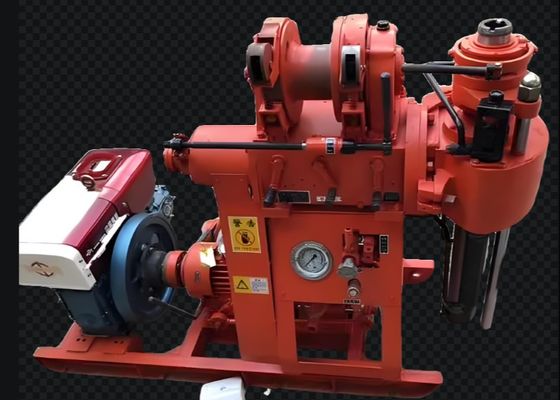 कोर सैंपलिंग के लिए GK 200 हाई प्रिसिजन जियोलॉजिकल ड्रिलिंग रिग मशीन