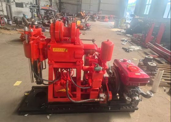 GK200 बोरहोल ड्रिलिंग मशीन 15KN लिफ्टिंग 300mm व्यास