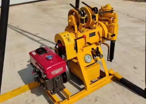 XY-1A मृदा परीक्षण ड्रिलिंग मशीन 150 मीटर गहराई 18hp डीजल इंजन