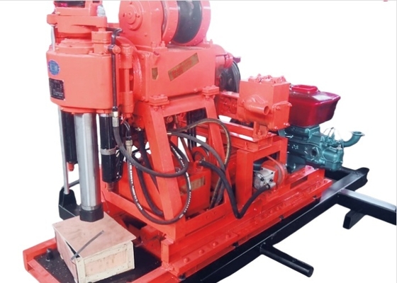 XY-1A डीजल बोरहोल ड्रिलिंग मशीन 150 मीटर गहराई 150 मिमी व्यास