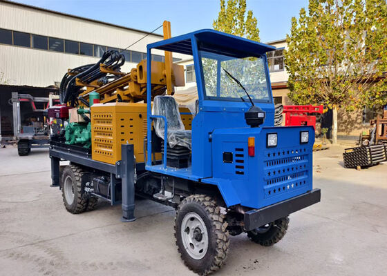 New Four-wheel Drive Water Well Drilling Rig For Agriculture
