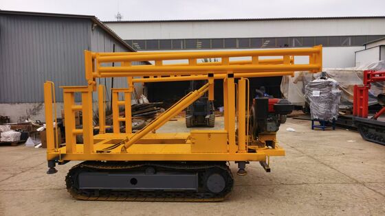 XY-1/XY-1A/GK200 ड्रिलिंग रिग के लिए फैक्टरी प्रत्यक्ष स्टील ट्रैक चेसिस