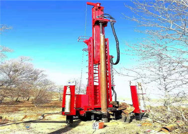 300 मीटर खनन खदान पानी बोरेहोल ड्रिलिंग मशीन पोर्टेबल 30 किलोवाट बिजली