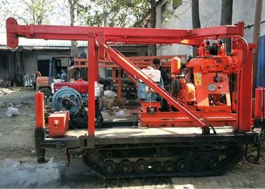 होम रॉक कोर ड्रिलिंग मशीन, हाइड्रोलिक रोटरी ड्रिलिंग रिग 15KW पावर