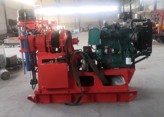 300-500 मीटर कम पाइल ड्राइविंग 15KW खैर ड्रिलिंग रिग