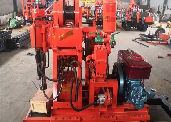 हाइड्रोलिक भूवैज्ञानिक ड्रिलिंग रिग मशीन XY-1A 150 मीटर गहरी