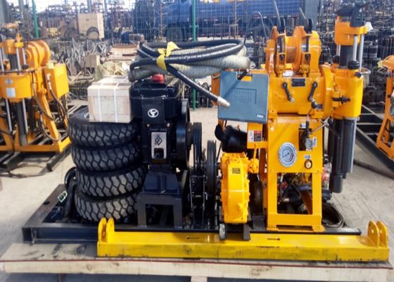 भूवैज्ञानिक अन्वेषण बोरहोल 15KW वाटर वेल ड्रिलिंग रिग