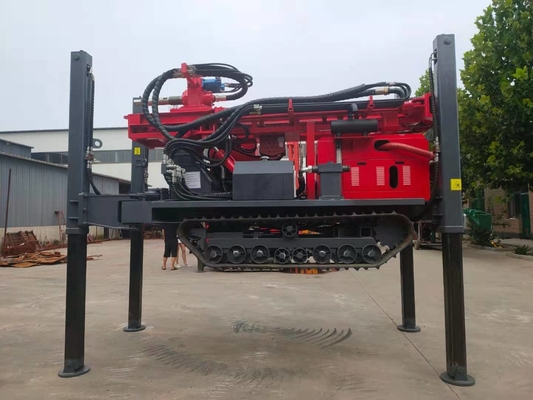 92kw 305mm ब्लास्टहोल क्रॉलर माउंट ड्रिल रिग St350 पानी कुएं ड्रिलिंग के लिए