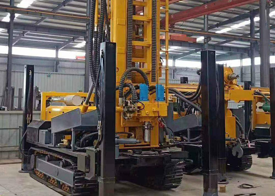 ST200 गहरे मीटर वायवीय ड्रिलिंग रिग औद्योगिक भूमिगत बोरहोल
