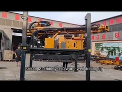 बड़े वायवीय St-350 पोर्टेबल जल खैर ड्रिलिंग रिग
