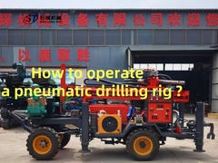 स्वयंचलित / कार्गो ट्रेलर घुड़सवार पानी के लिए अच्छी तरह से ड्रिलिंग रिग के साथ बड़े शक्ति सिर