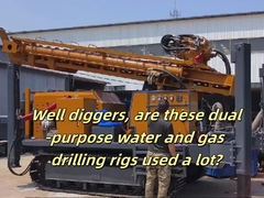 न्यूमेटिक कंप्रेसर बोरवेल ड्रिलिंग मशीन 150-180 मीटर गहरी भूमिगत के लिए