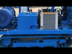 छोटे घरेलू ST150 वायवीय ड्रिलिंग रिग पानी के कुएं में