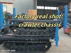 टिकाऊ आउटरिगर्स क्रॉलर ट्रैक अंडरवियर 5 MT लोडिंग क्षमता