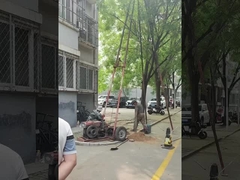 200 मीटर मृदा परीक्षण ड्रिलिंग मशीन पहियों या क्रॉलर घुड़सवार पोर्टेबल