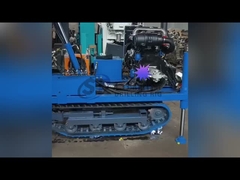 380V वोल्टेज वाटर वेल क्रॉलर पाइल ड्रिलिंग मशीन