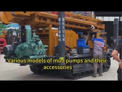 BW320 पोर्टेबल क्षैतिज पिस्टन पंप, जल कुएं ड्रिलिंग और अन्वेषण ड्रिलिंग के लिए कीचड़ पंप