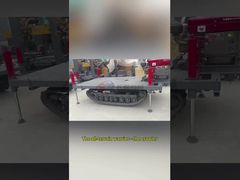 मोबाइल हाइड्रोलिक क्रॉलर ड्रिलिंग रिग, ट्रैक माउंटेड ड्रिल रिग आसान संचालन