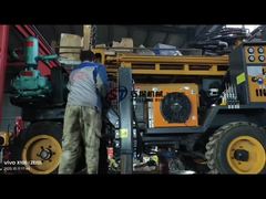 चट्टानी परतों के लिए गहरे छेद ड्रिलिंग रिग