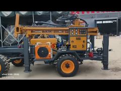 200 मीटर / 300 मीटर गहरे पानी के कुएं ड्रिलिंग उपकरण 3 मीटर या 6 मीटर टावर के साथ