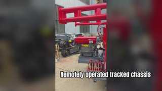 दूर से संचालित ट्रैक वाली चेसिस