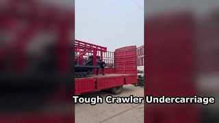 हेवी ड्यूटी रबर क्रॉलर अंडरकैरिज